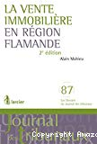 La Vente immobilière en Région flamande ; 2ième édition
