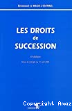 Les Droits de succession ; 4ième édition revue et corrigée au 1er avril 2004