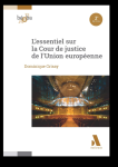 L'essentiel sur la Cour de justice de l'Union europ&eacute;enne