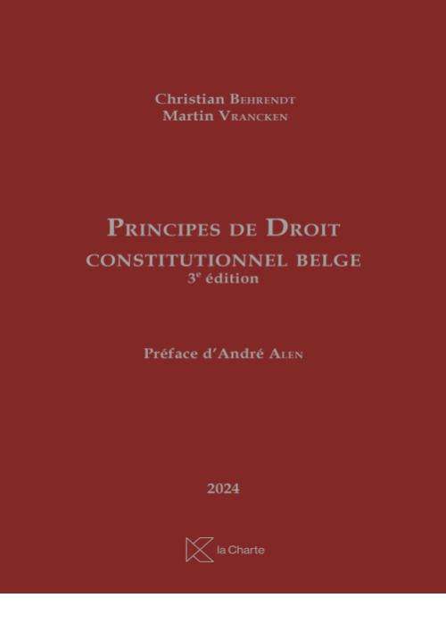 Principes de droit constitutionnel belge