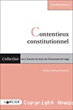 Contentieux constitutionnel