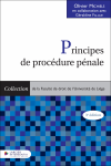 Principes de proc&eacute;dure p&eacute;nale