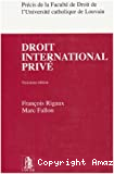 Droit international privé : troisième édition